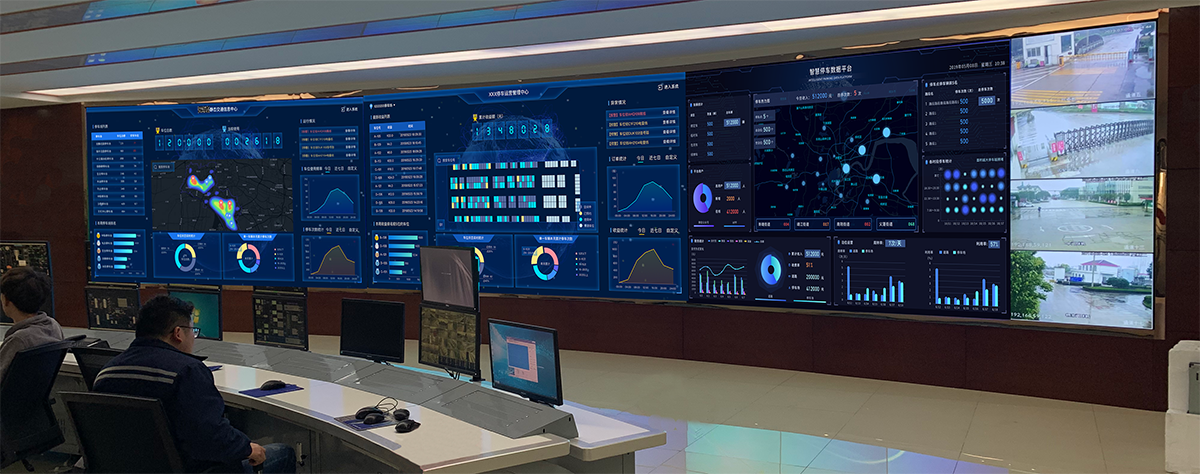指挥大屏配数据大屏